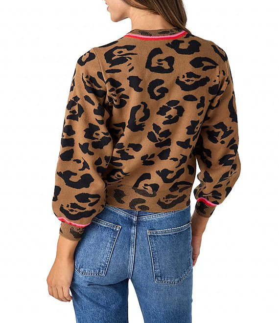 Colson Cardigan in Leopard