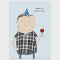 Perfection Birthday Wine Card
