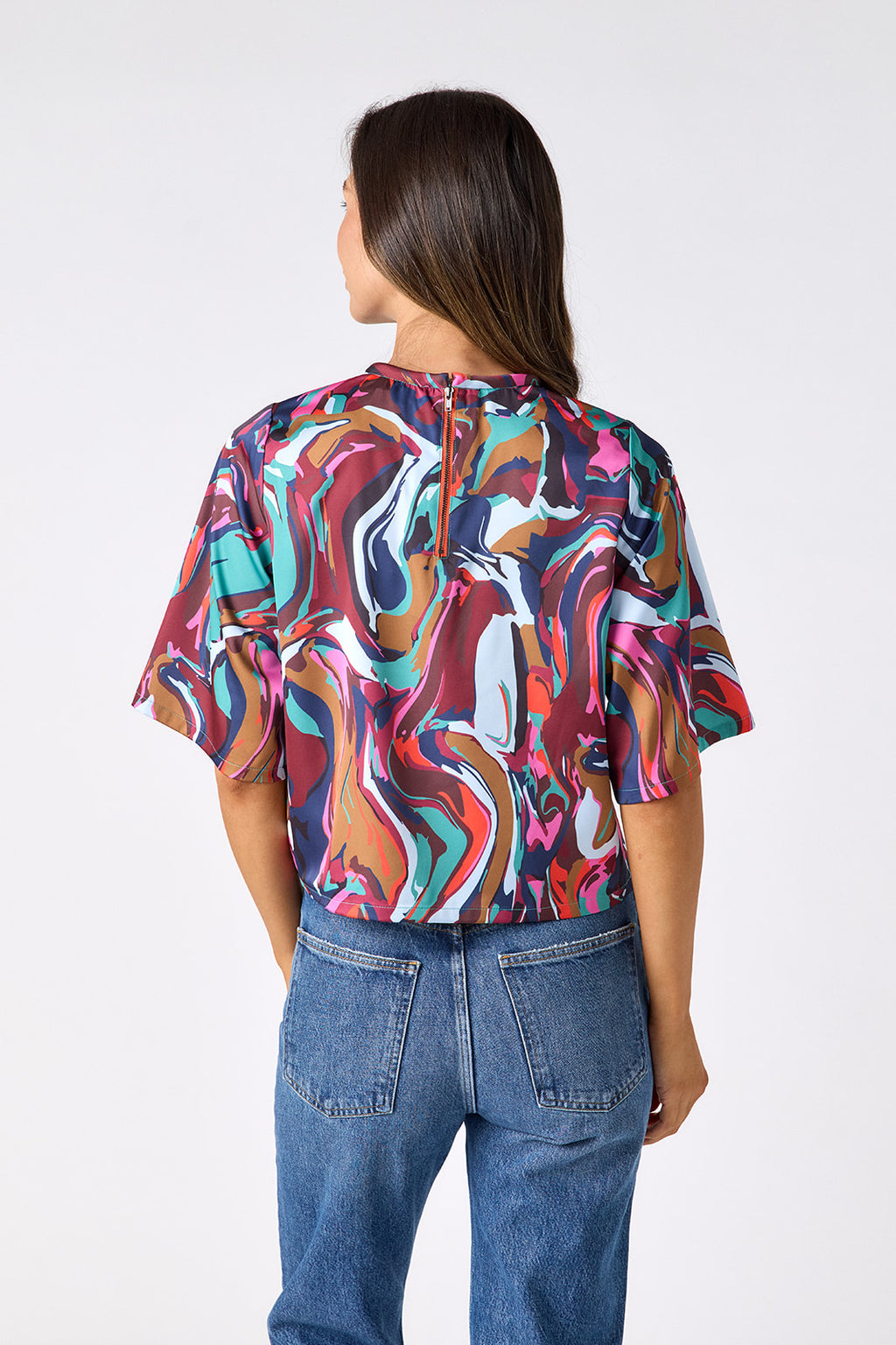 Bree Tee in Color Current