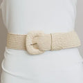 Raffia Stretchable Belt