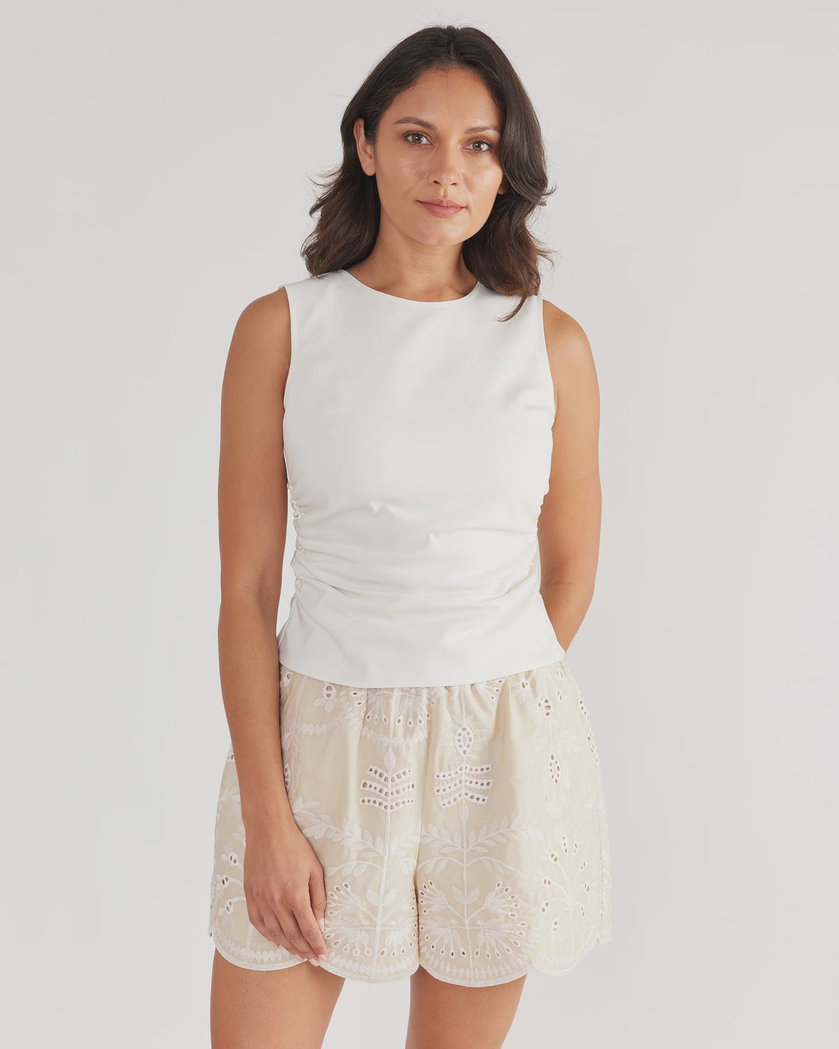 Jet Tank White Washed