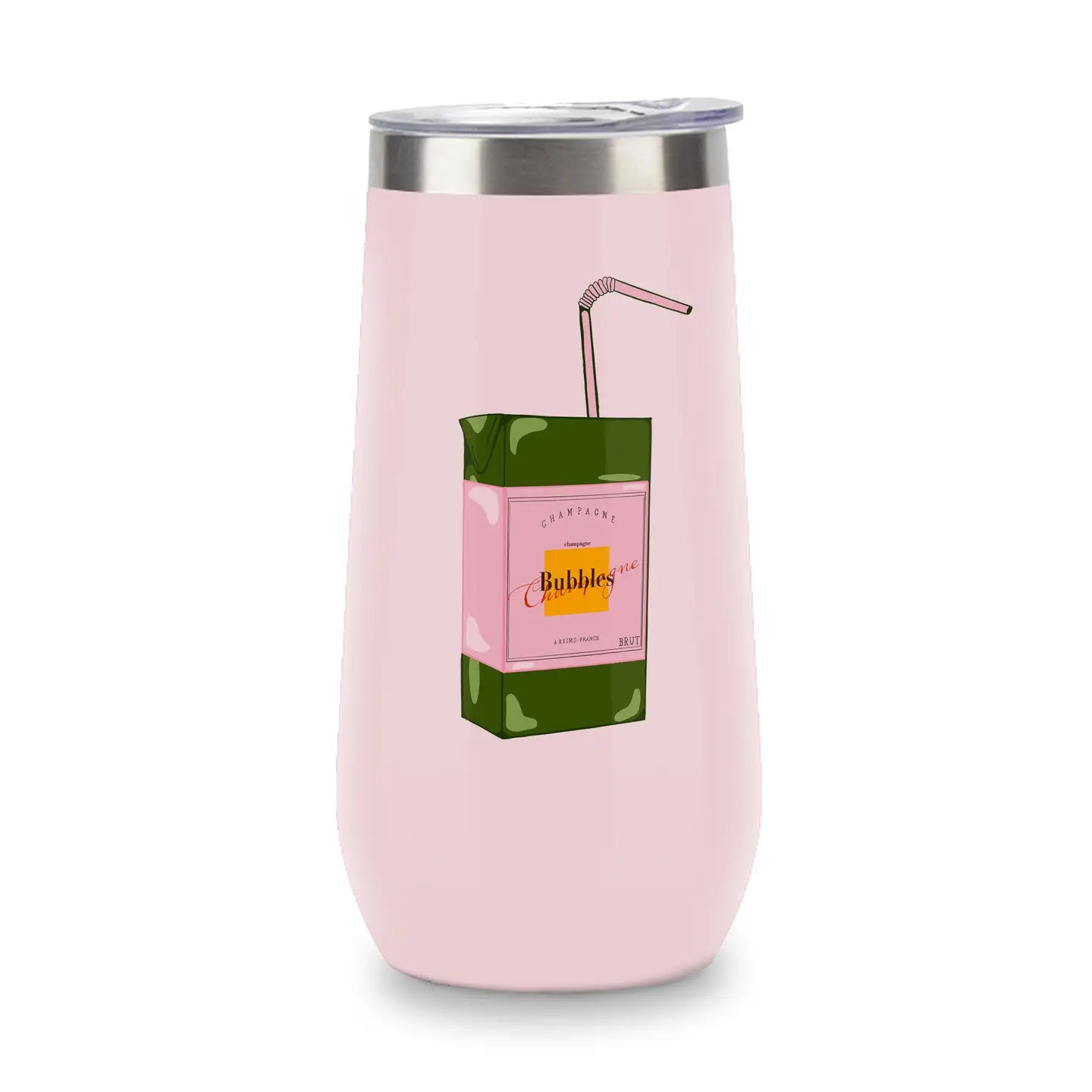 Champagne Tumbler Juice Box