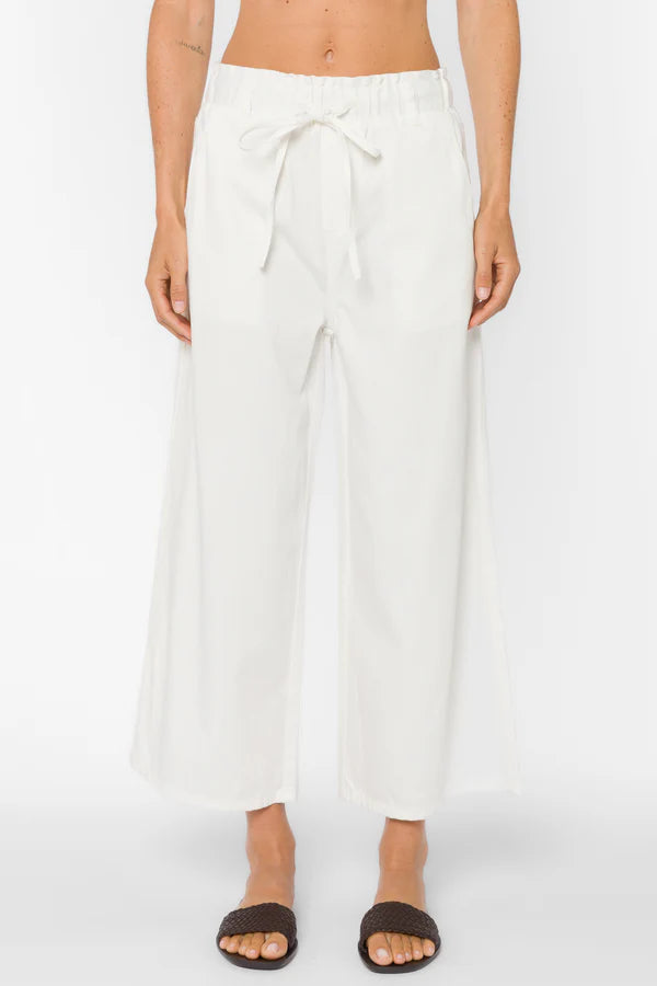 Optic White Claudette Pant