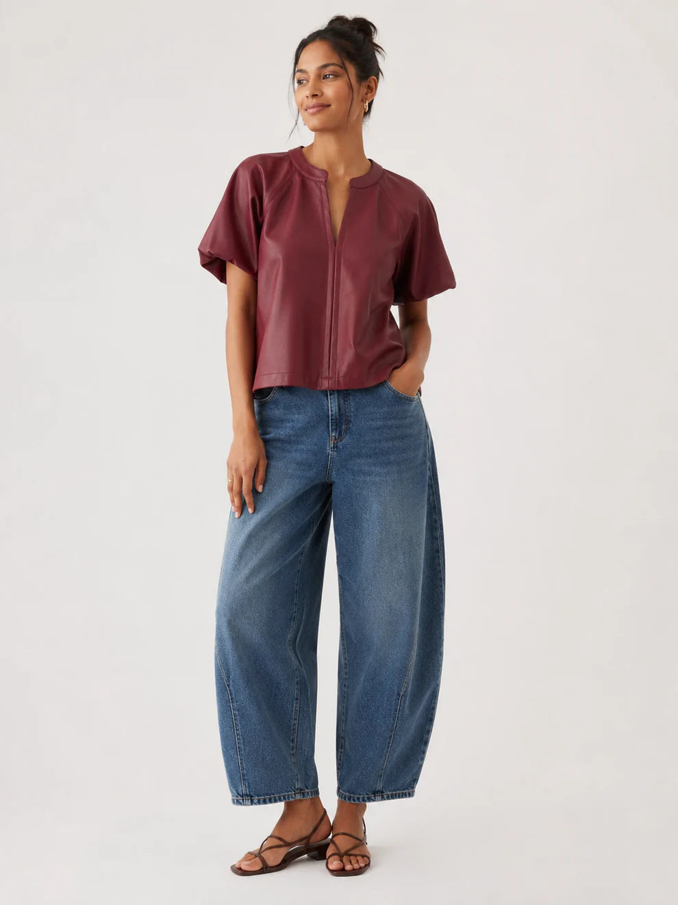 Cecila Top Cordovan