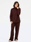 Mary Square Ada Pant in Espresso