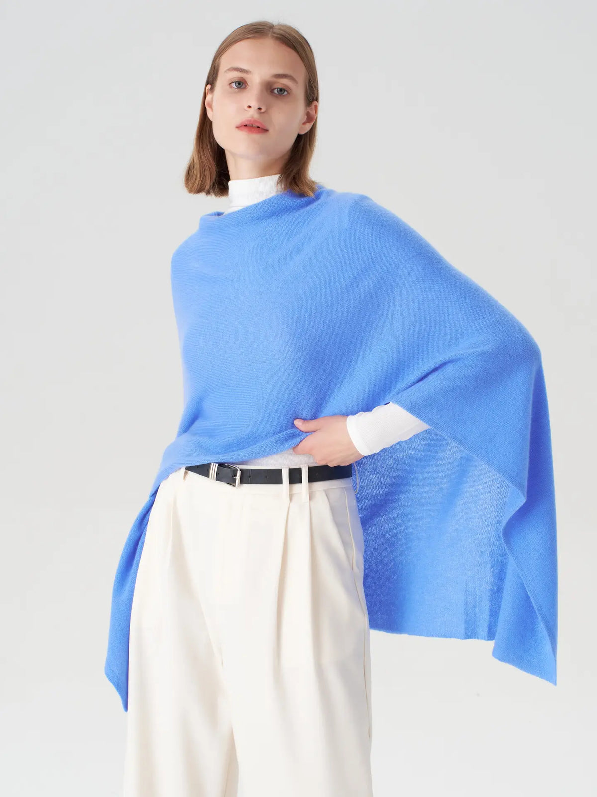 Pissenlit Cashmere Topper Azure Blue