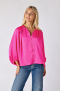 Nellie Blouse Berry Electric