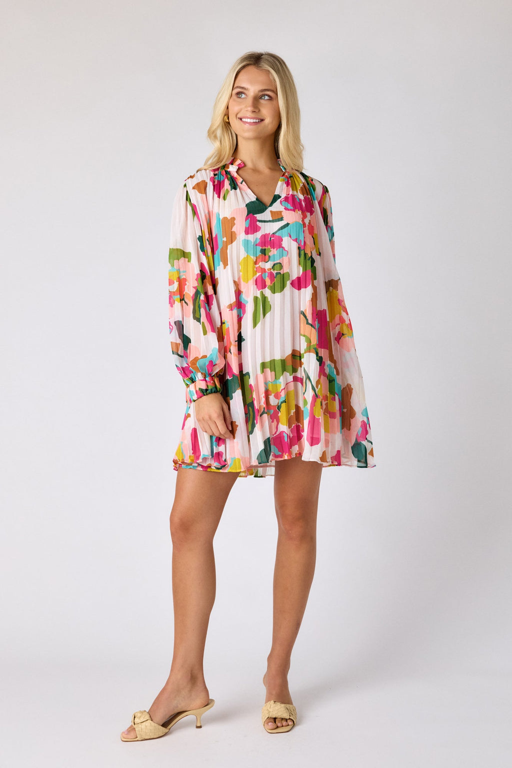 Heidi Dress Botanic Blush