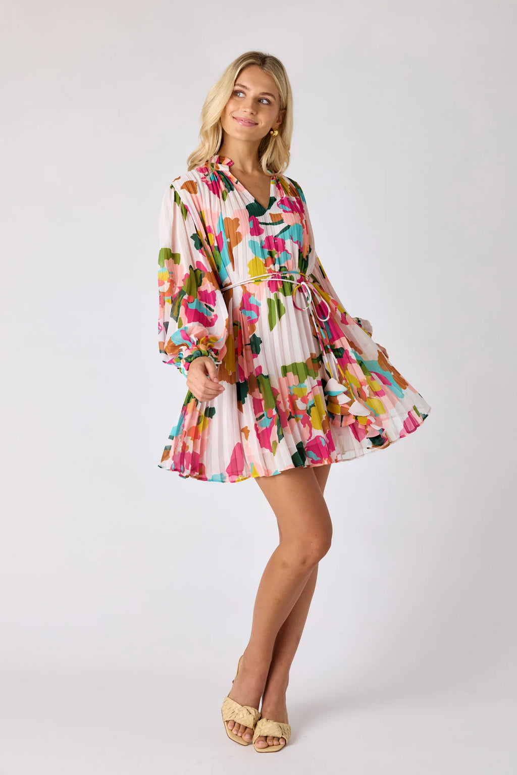 Heidi Dress Botanic Blush