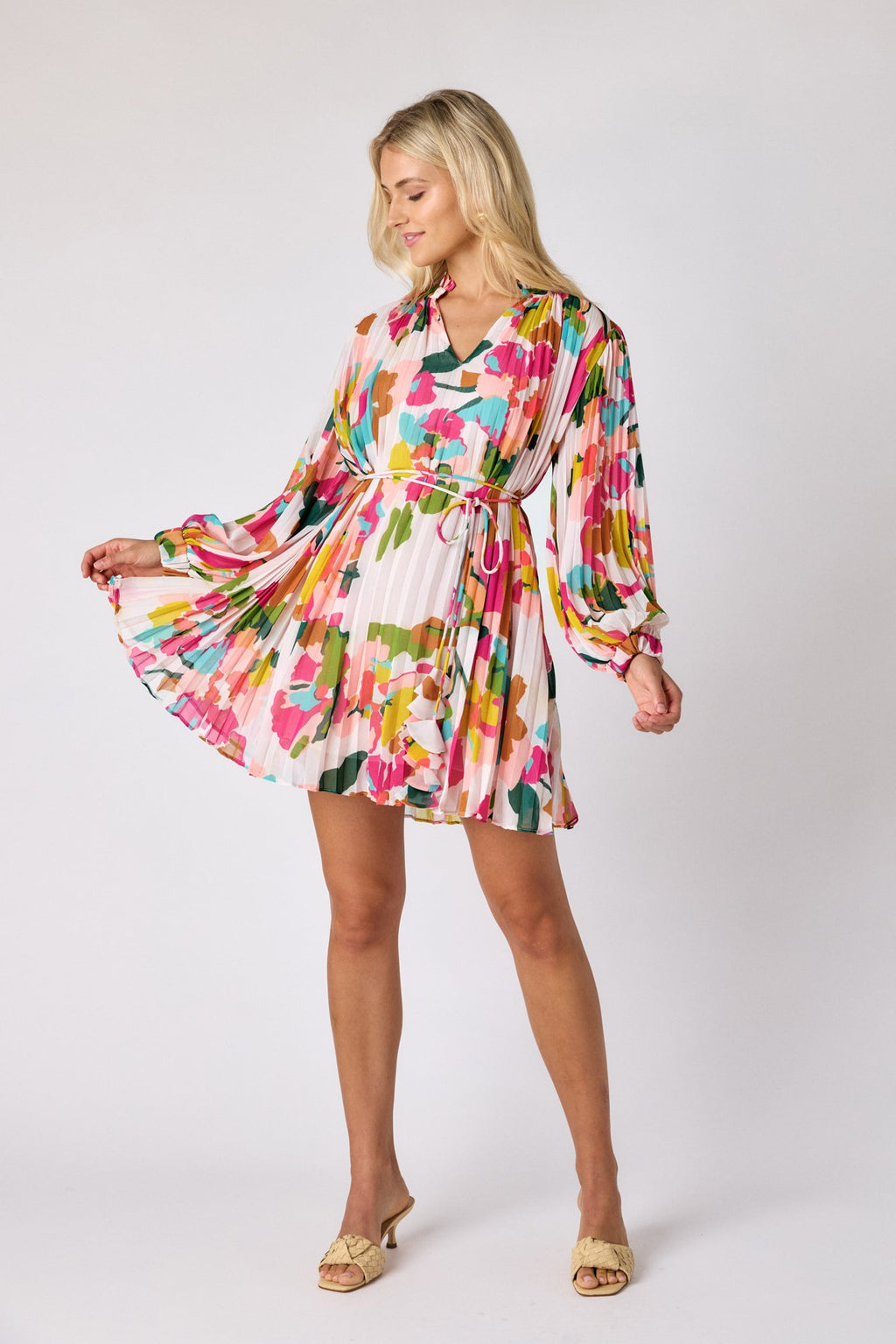 Heidi Dress Botanic Blush