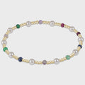 Pearl Sincerity Pattern 4mm Bead Bracelet - Hot Mess