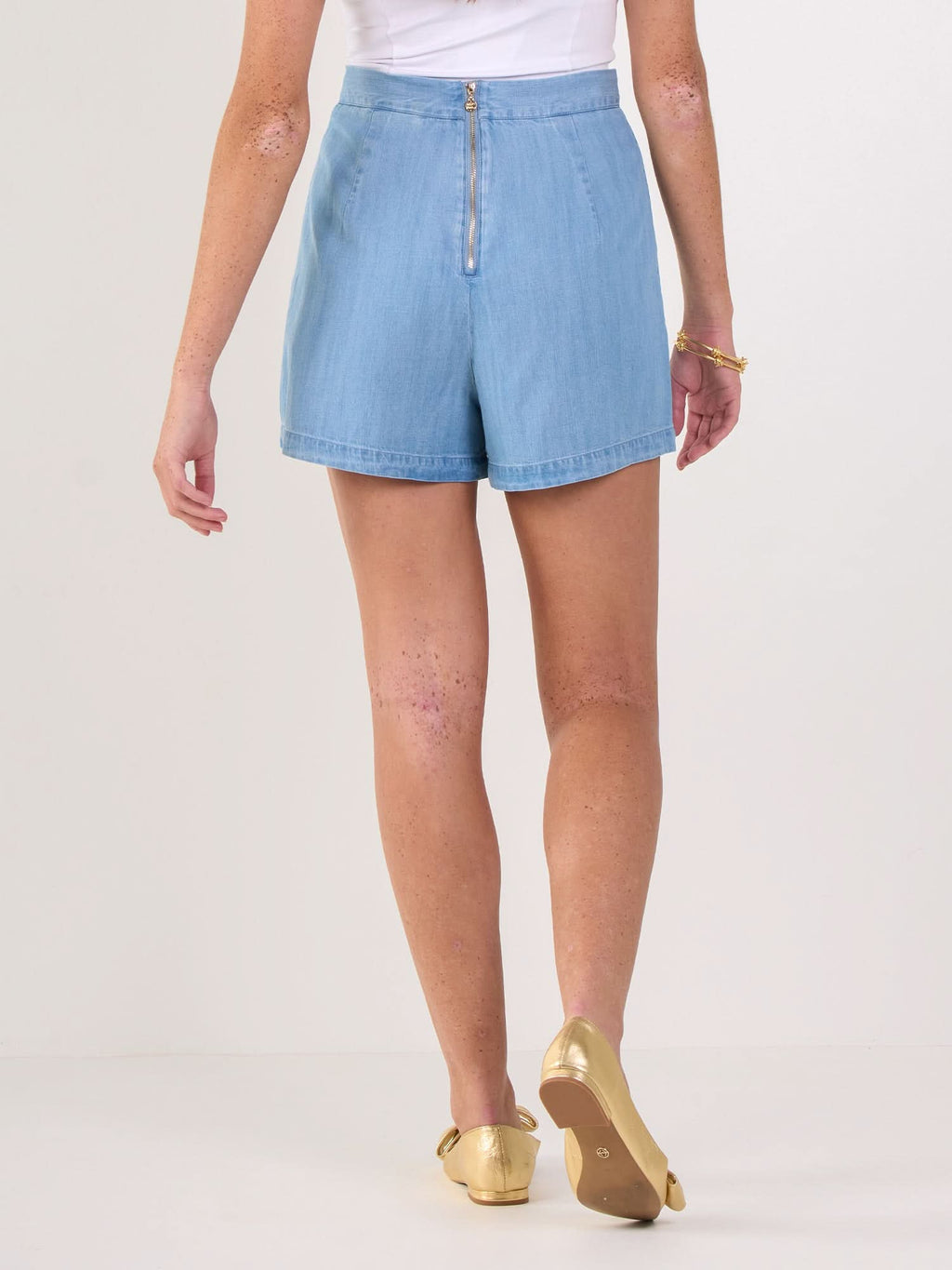 Tailored Denim Short