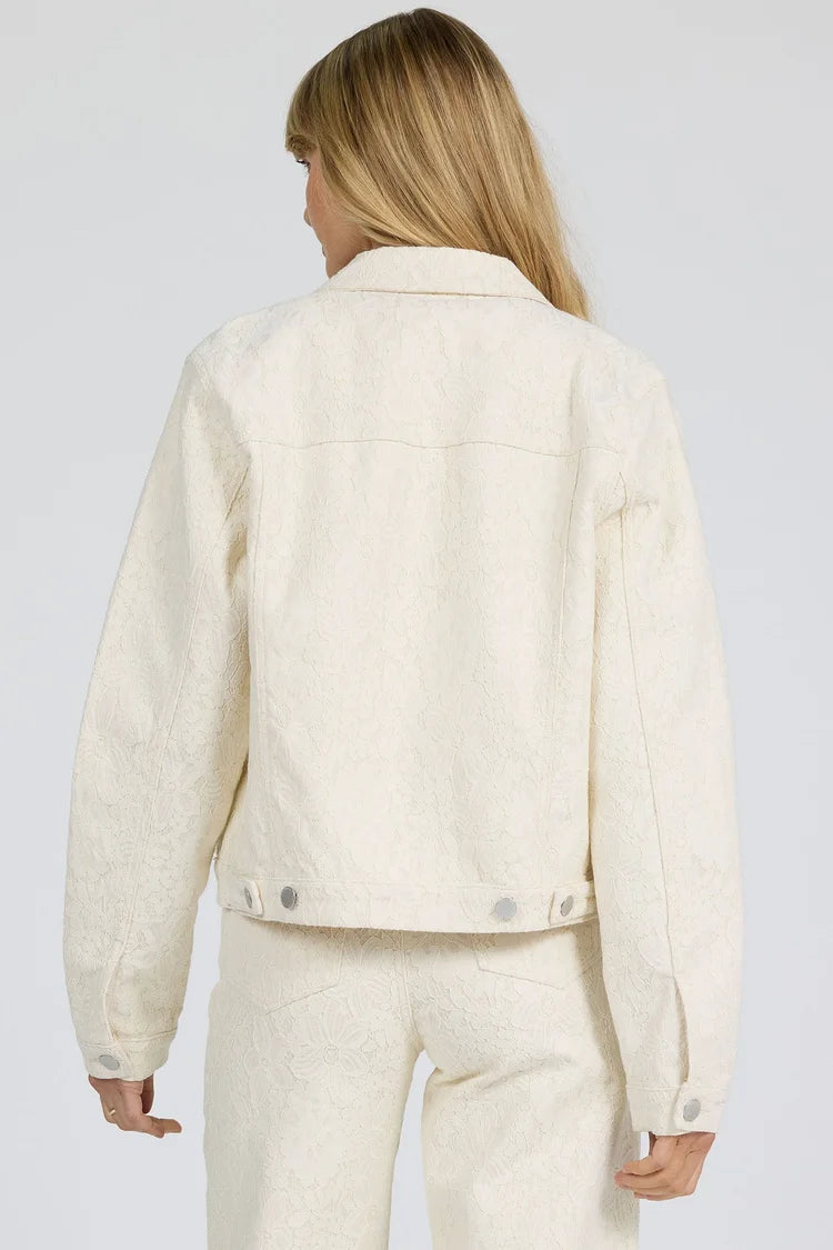 Ainsley Jacket in Wheat Lace