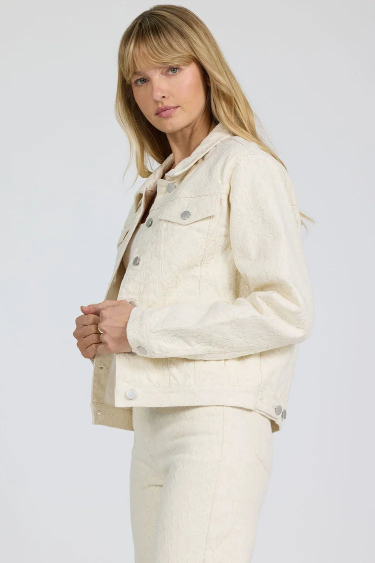 Ainsley Jacket in Wheat Lace