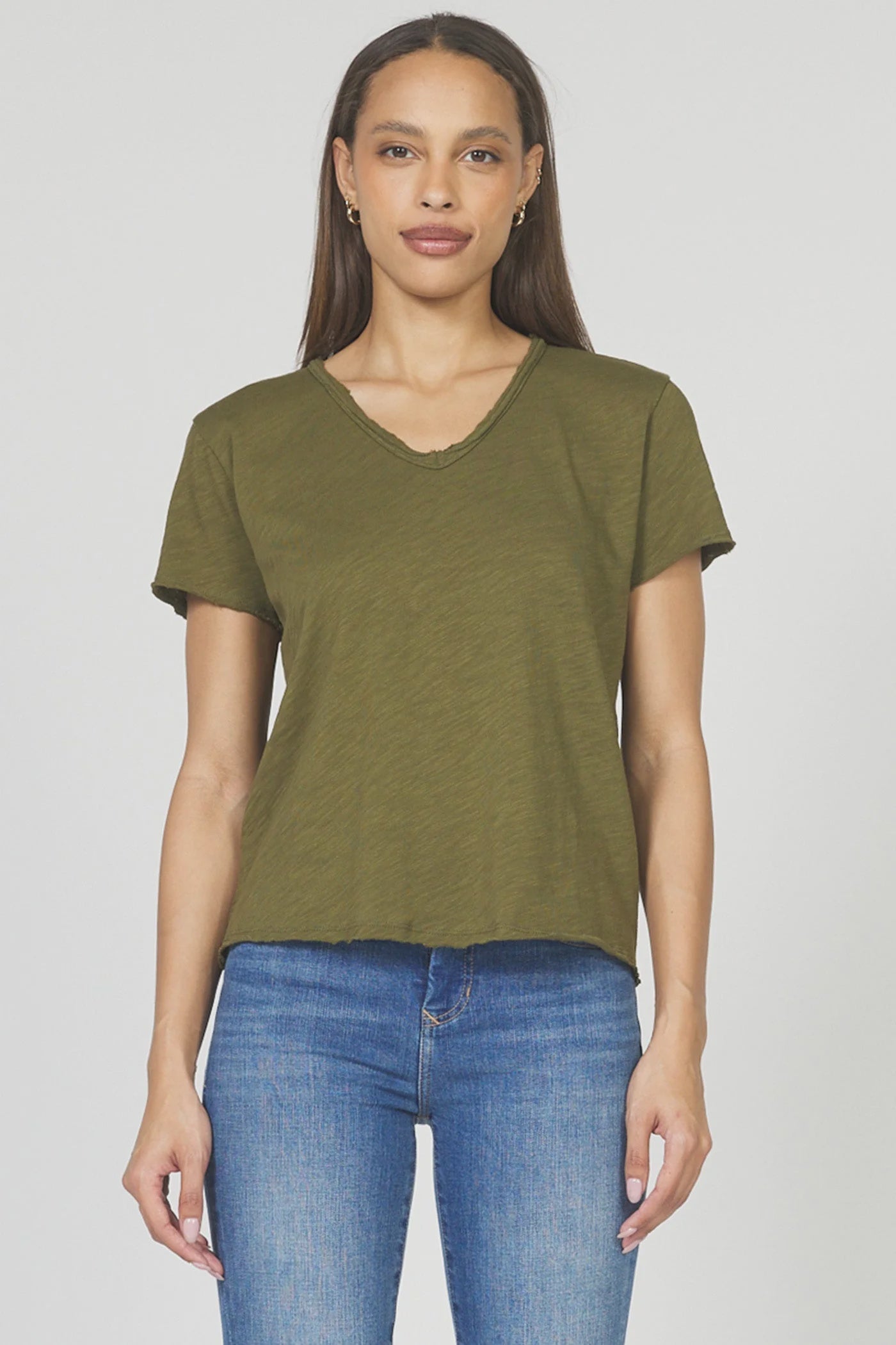 Vanya Top in Olive