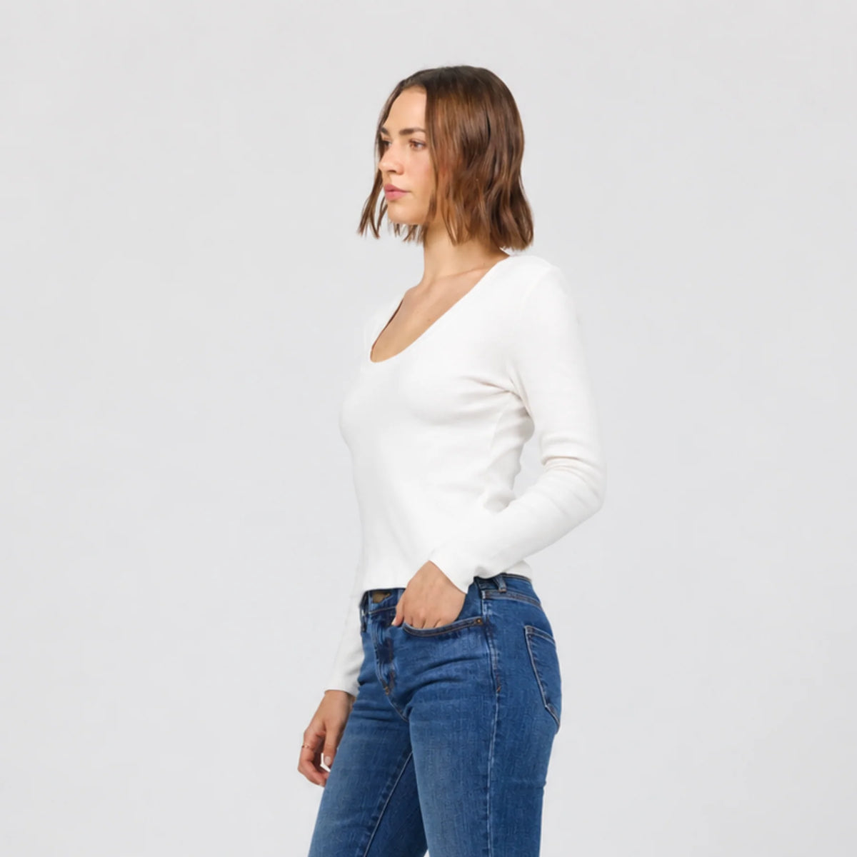 Dear John Selene Top in White