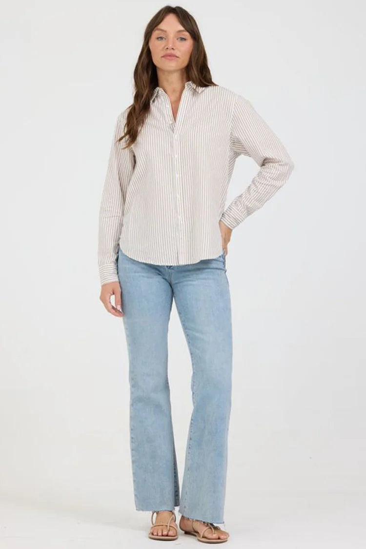 Lolita in Khaki Stripe