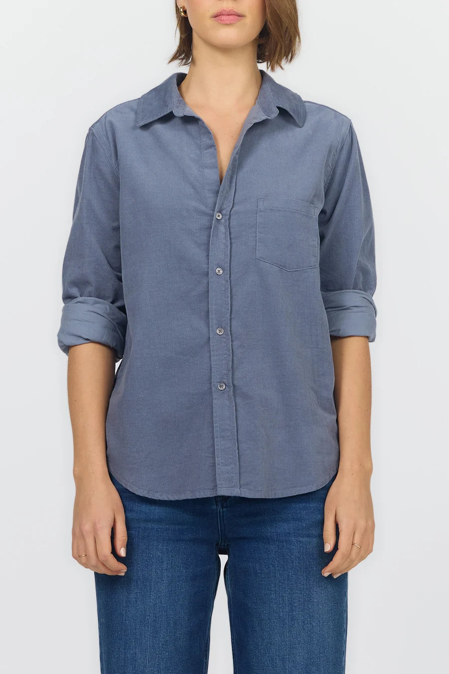 Dear John Galina Top in Vintage Indigo