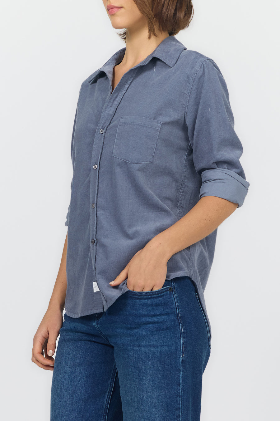 Dear John Galina Top in Vintage Indigo