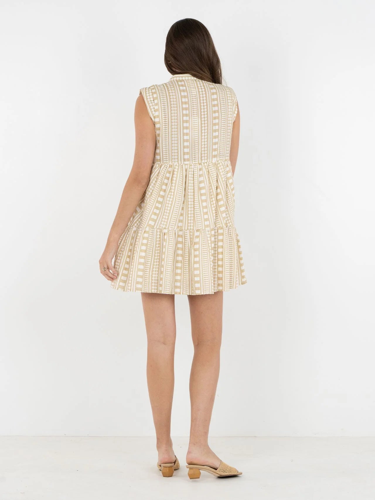 Dolce Dress - Piazza Stripe