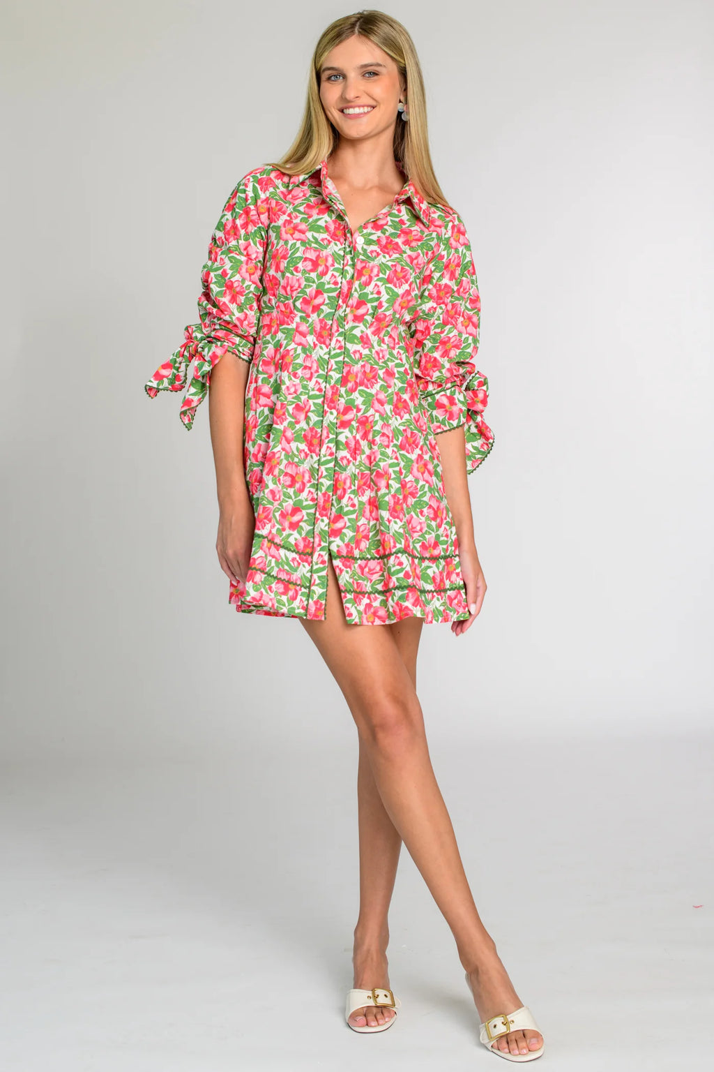 Cameron Dress in Pretty Pinks