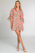 Cameron Dress in Pretty Pinks