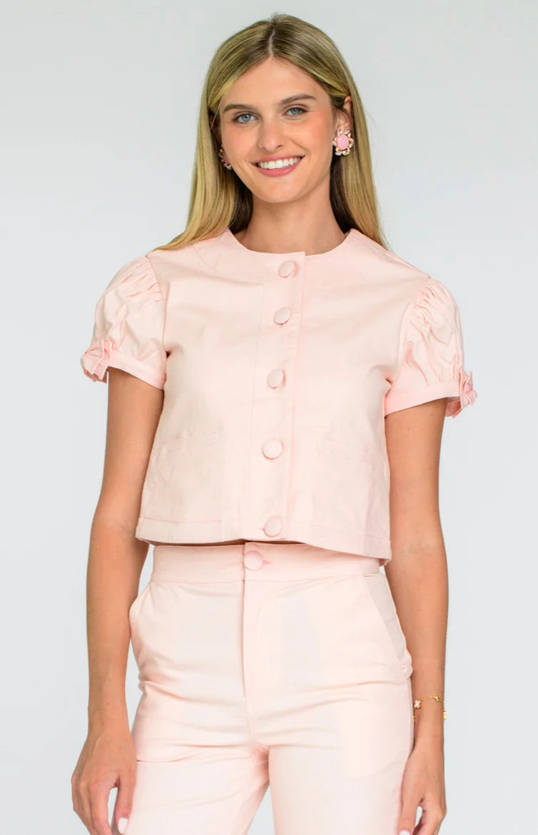 Coco Top in Pink Peony
