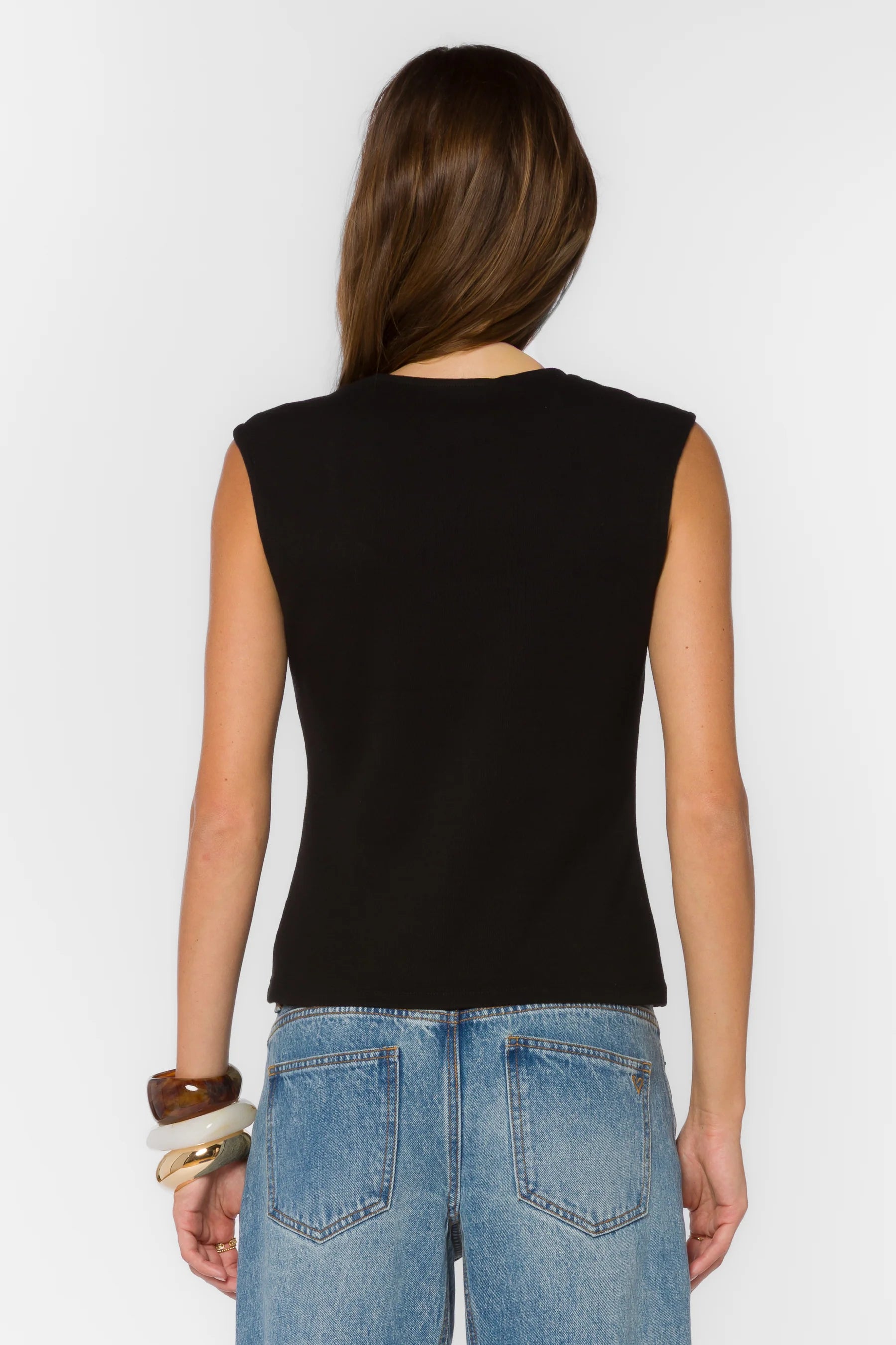 Hayes Top in Black
