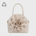 Roxanne Ivory Recycled Top Handle Bag