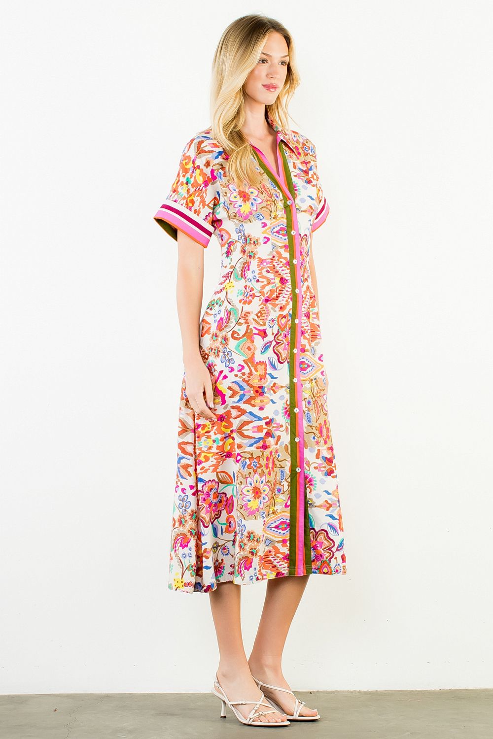 Maxi Flower Dress