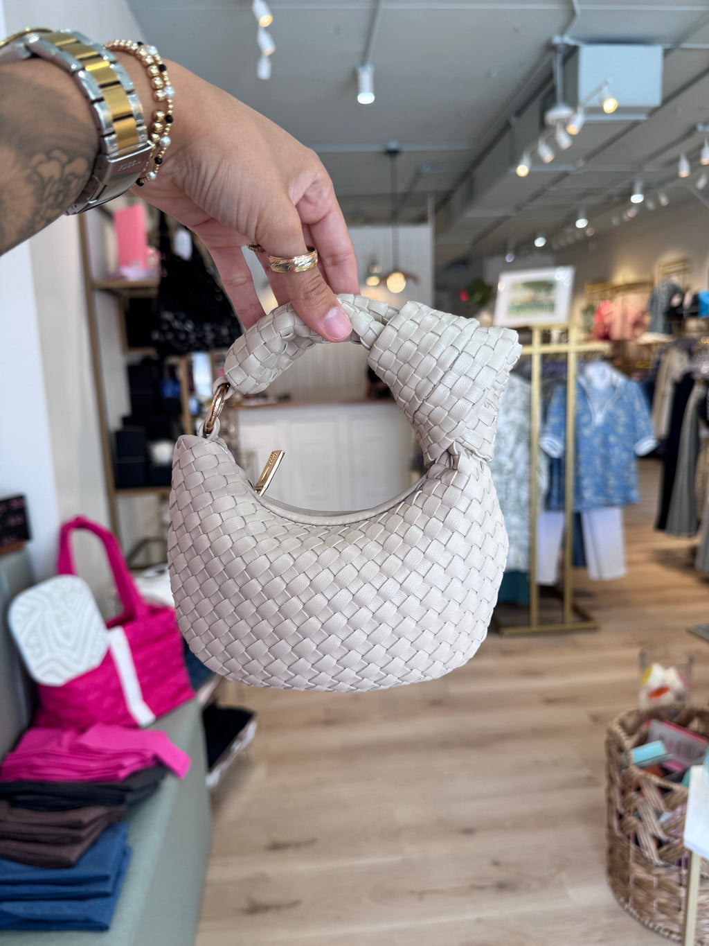 Brigitte Ivory Bag Charm