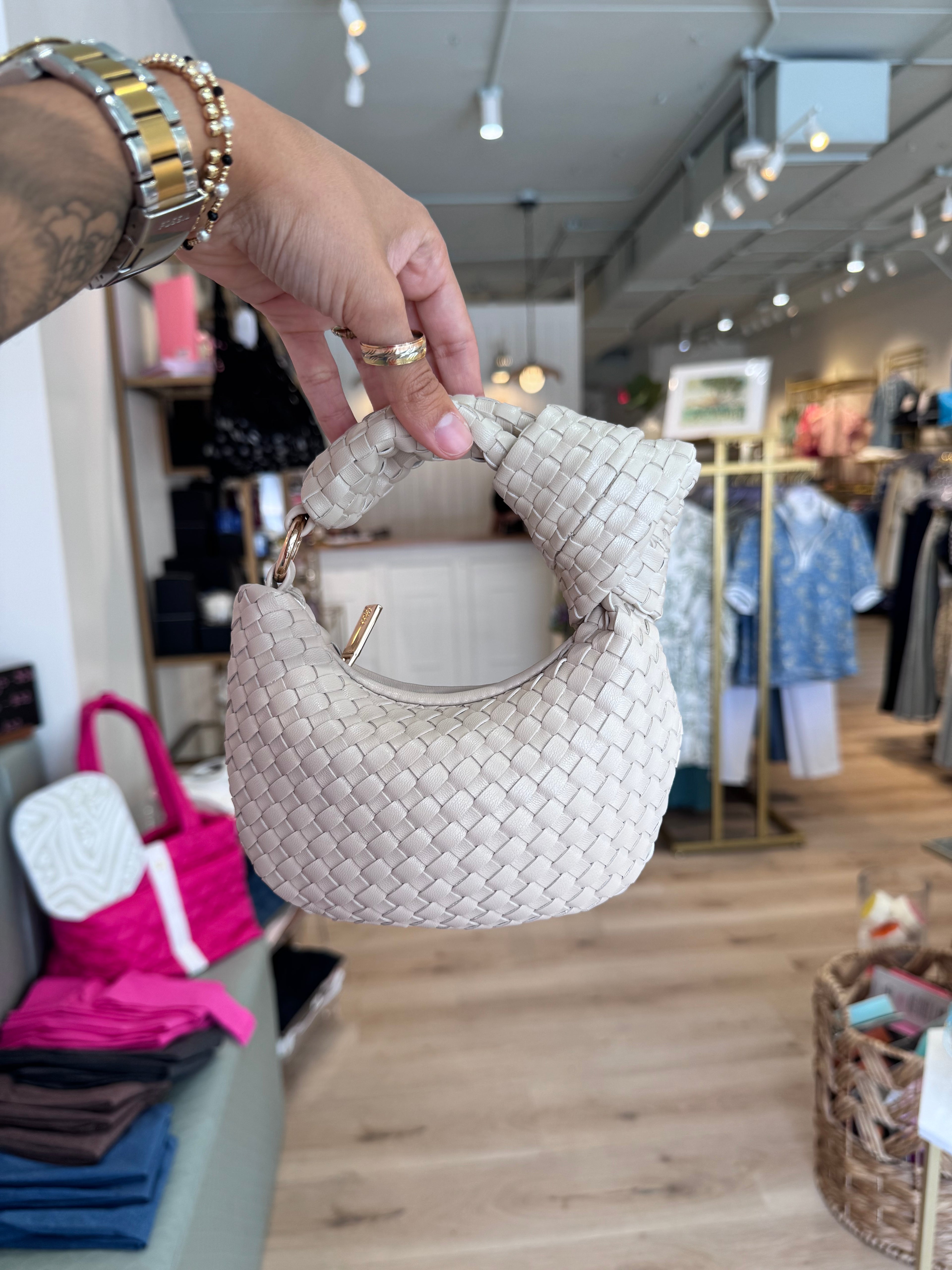 Brigitte Ivory Bag Charm