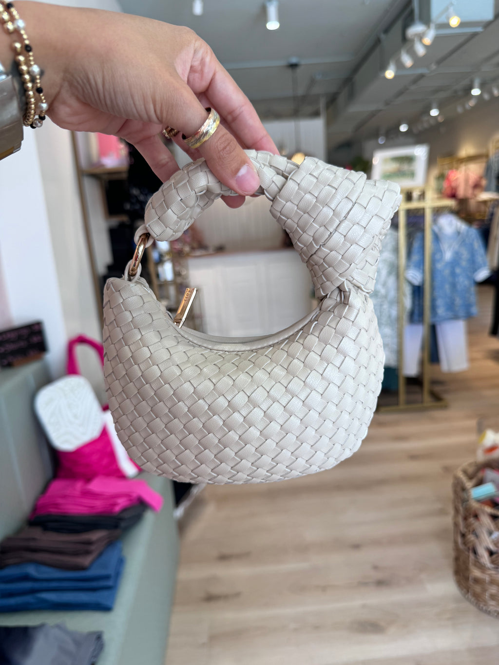 Brigitte Ivory Bag Charm