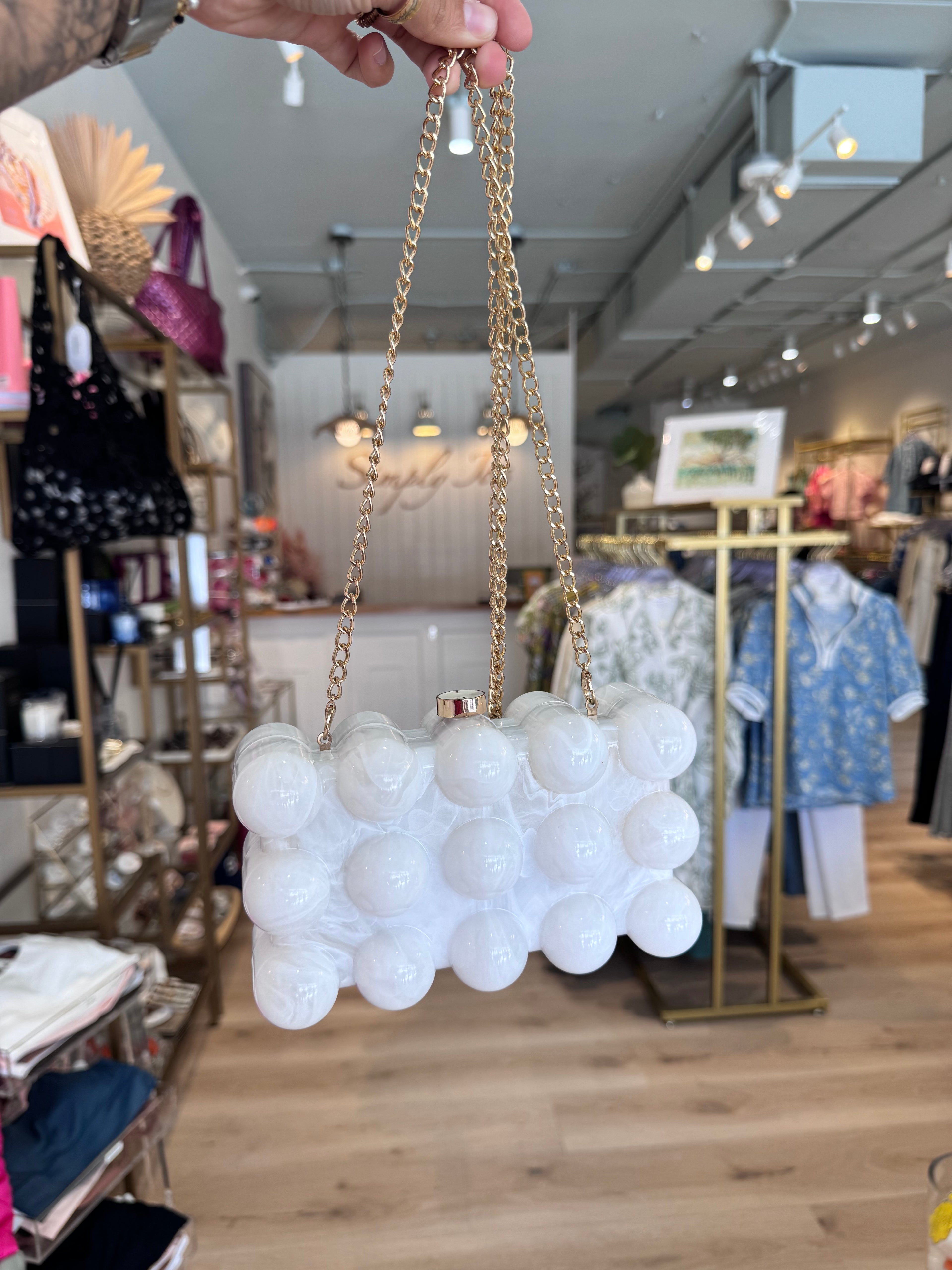 Acrylic Ball Clutch