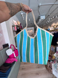 Capri Tote Turquoise