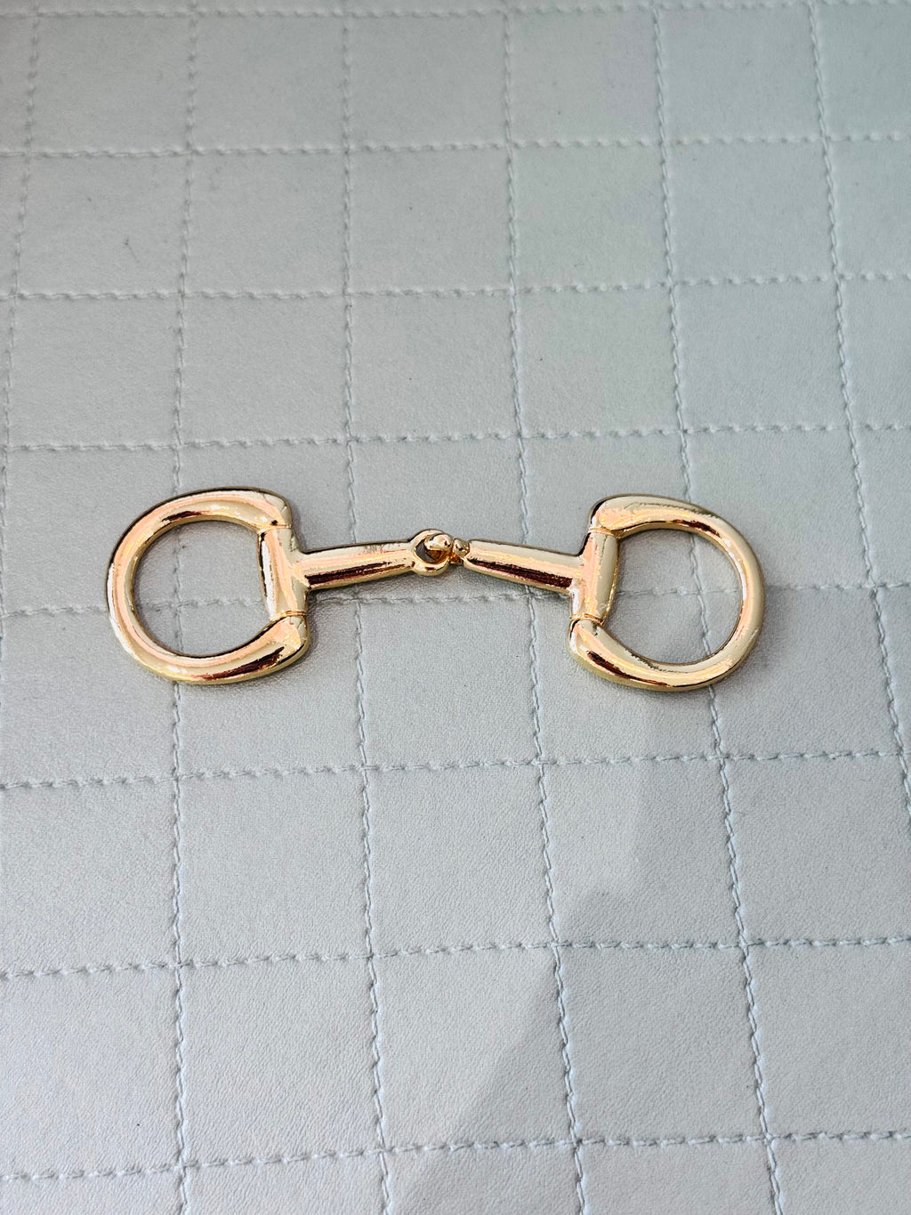 Horsebit Scarf Ring Large