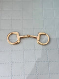 Horsebit Scarf Ring Large