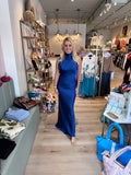 Lara Dress in Deep Blue