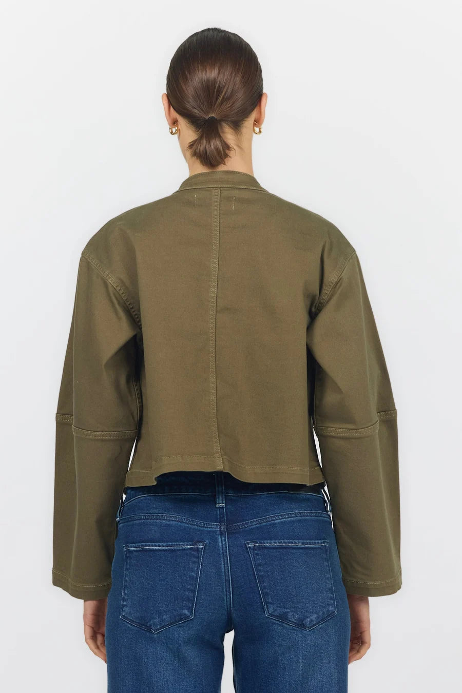 Rowen Jacket in Olive Branch