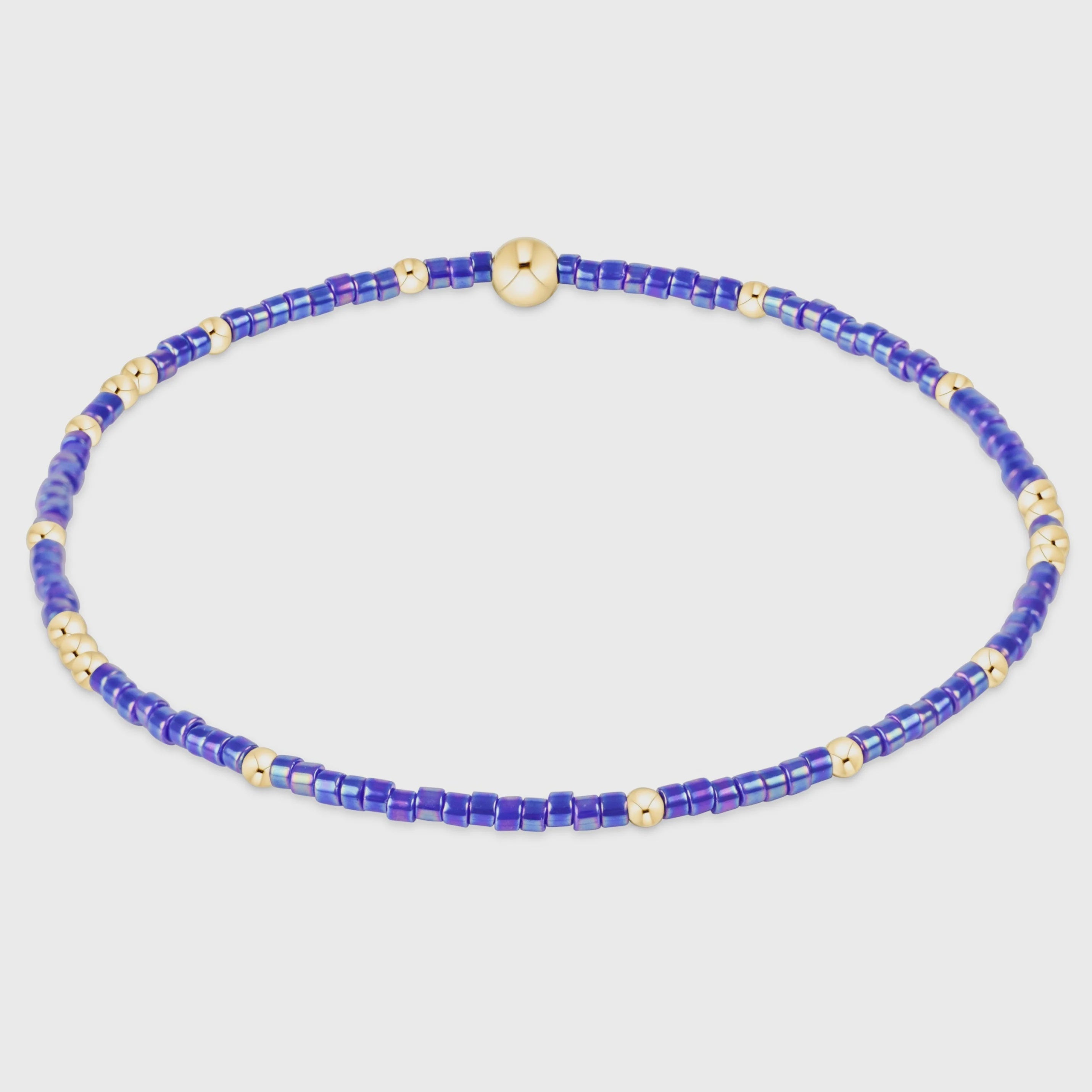 Hope Unwritten Bracelet - Blue Metallic