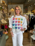 Light Grey Sweetheart Sweatshirt