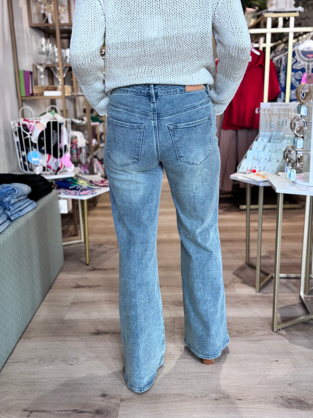 Dear John Micah Jean in Frosted Indigo