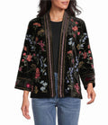 John Mark Embroidered Velvet Jacket