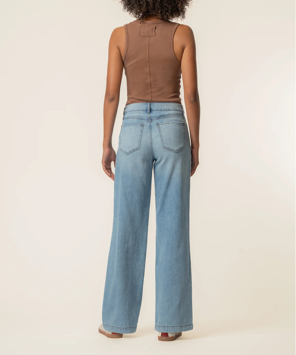 Jodi High Rise Princess Seam in Core Wash