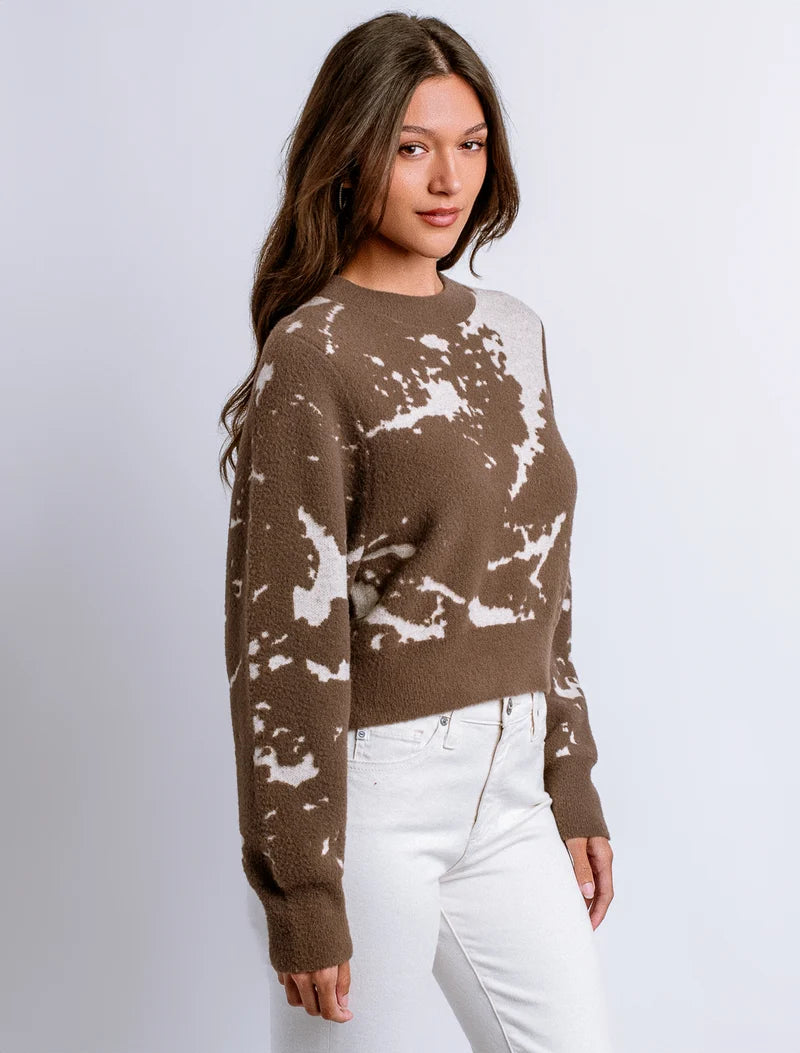 KERISMA Carrara Sweater in Taupe/Ecru