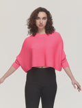 Aja Crop Top - Fuchsia