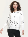 KERISMA Freeform Top in White/Black