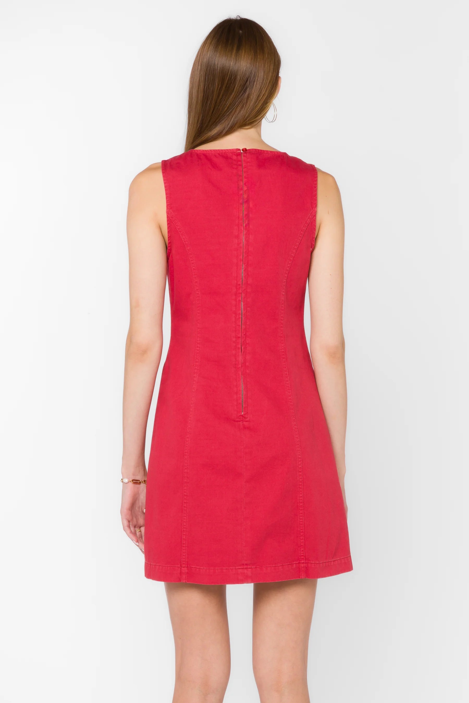 Matilda Dress - Cardinal Red