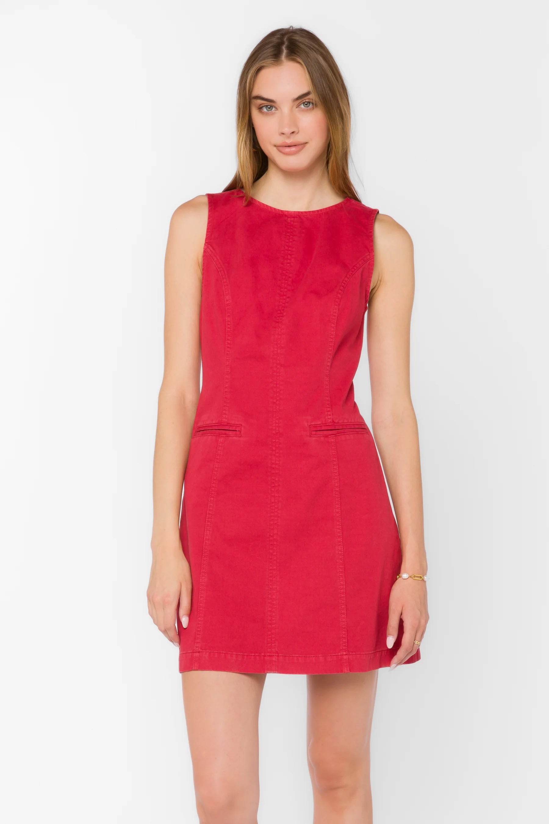 Matilda Dress - Cardinal Red