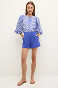 Mia Short in Cobalt